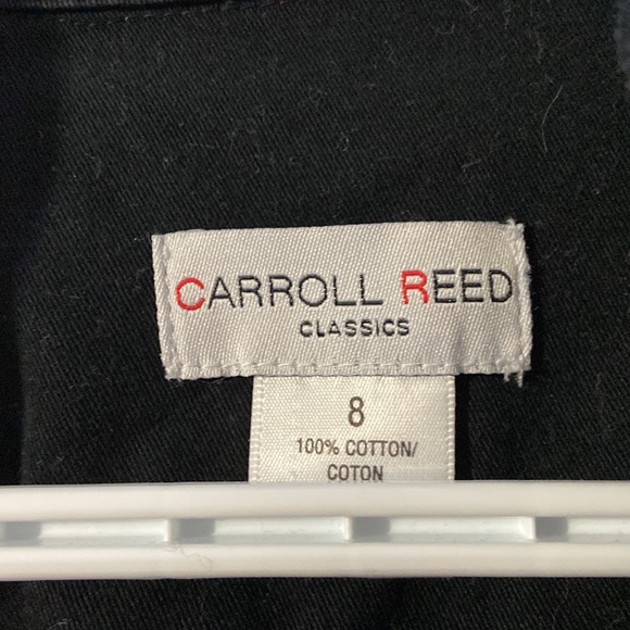 (SOLD) Black Jacket With White Stitching - Picture 2 of 3